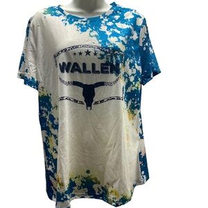 Morgan Wallen Womens Size XXL Acid Wash Tshirt